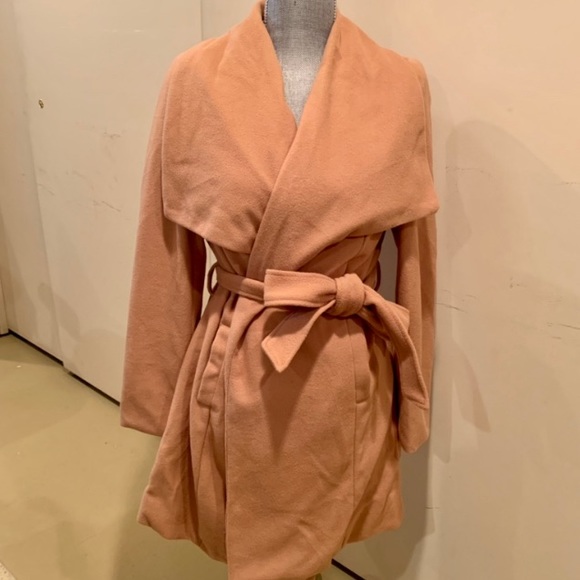 The Styled Collection Kensington Waist Tie Coat - Picture 2 of 16